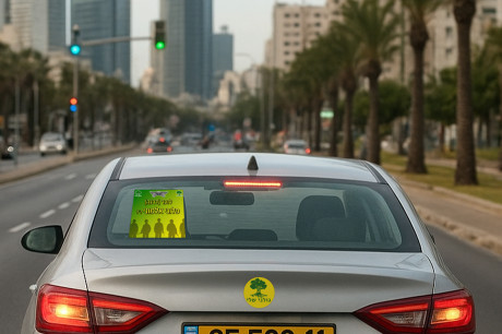 מדבקות להנצחה - חבילת 3000 יחידות